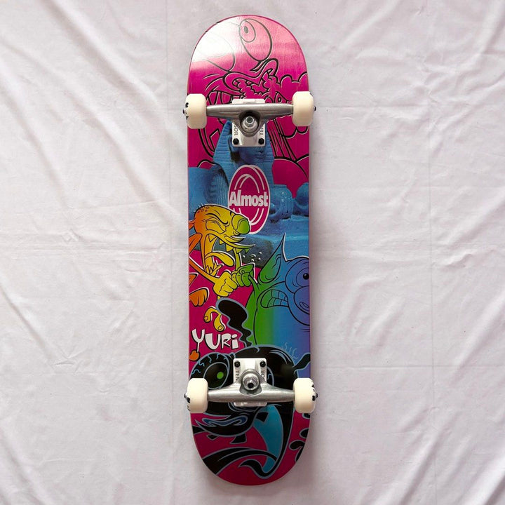 Almost x Ren and Stimpy “Temple” 8.0” x 31.7” Yuri Facchini Model Skateboard Complete