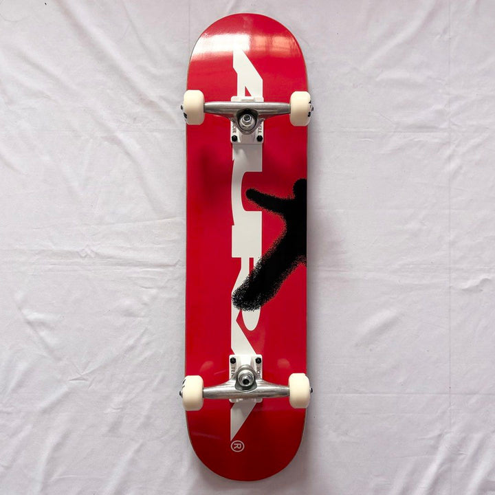 Aura “Red Man” 8.0” x 31.5” Custom Skateboard Complete