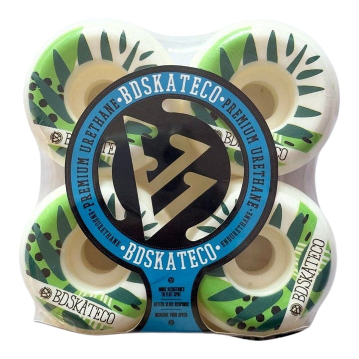 BDSkateco “Leaves” 52mm 100a Skateboard Wheels — product image 1 of 2