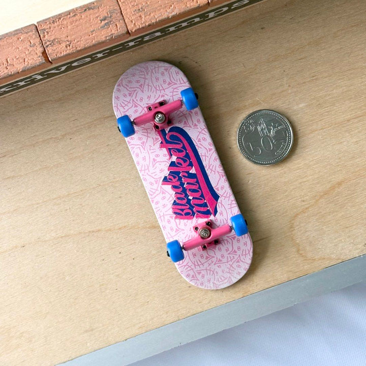 Black Market “Classic” 32mm Fingerboard Complete — underside complete view
