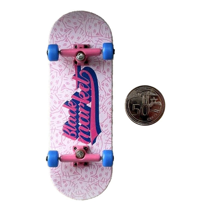 Black Market “Classic” 32mm Fingerboard Complete — underside complete view