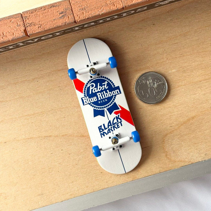 Black Market “Ribbon” 32mm Fingerboard Complete — underside complete view
