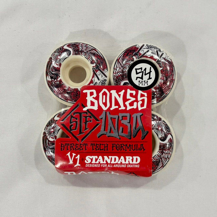Bones “Legs Black” 54mm 103a V1 Standard Street Tech Formula Skateboard Wheels