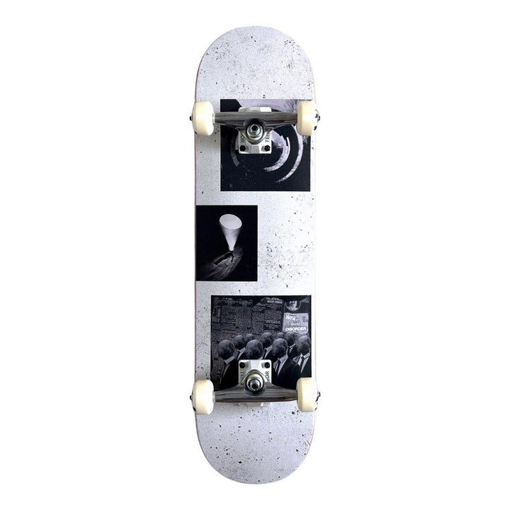 Disorder “New World” 8.0″ x 31.8″ Custom Skateboard Complete
