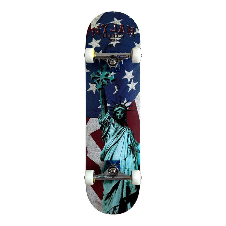 Disorder “Statue of Chaos” 8.3″ x 32.0″ Nyjah Houston Pro Model Custom Skateboard Complete