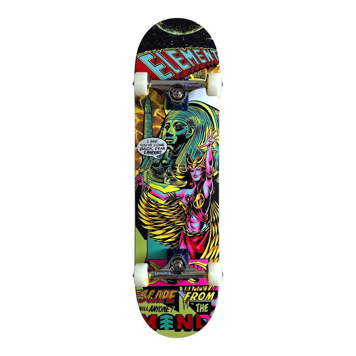 Element “Escape” 8.3875″ x 32.2″ Custom Skateboard Complete