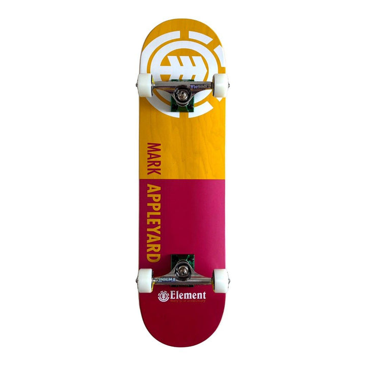 Element “Squared” 8.25″ x 31.7″ Mark Appleyard Pro Model Custom Skateboard Complete