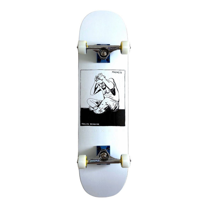 Madness “Crazy” 8.375″ x 31.6″ Custom Skateboard Complete