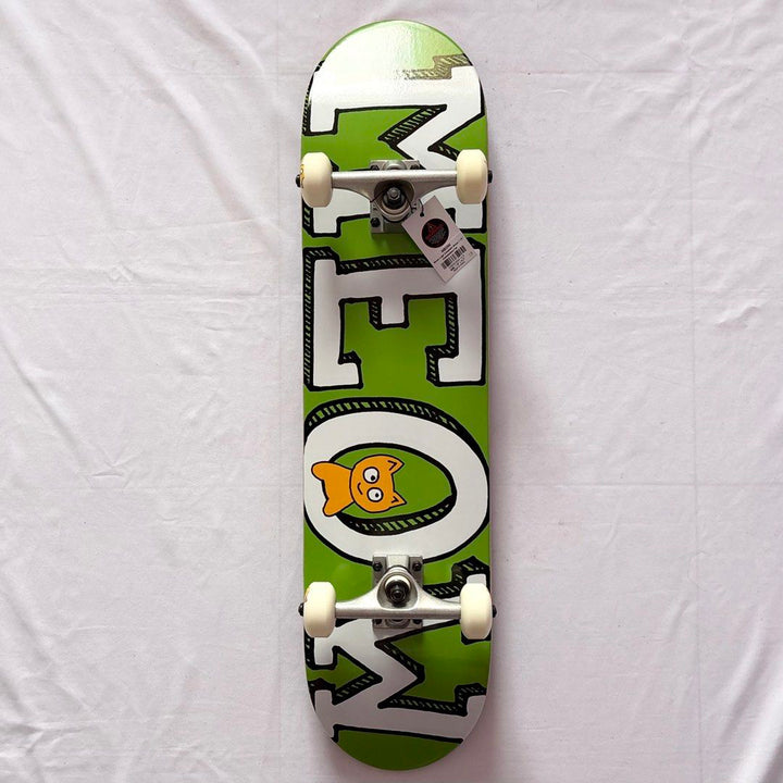 Meow “Logo” 7.75” x 31.75” Skateboard Complete