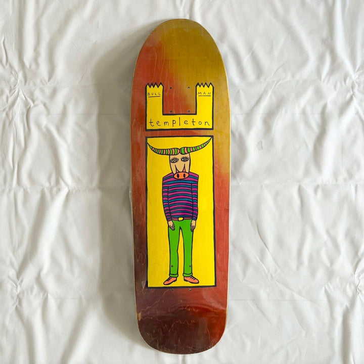 New Deal "Templeton Neon" 9.32” Skateboard Deck — product image 1 of 3