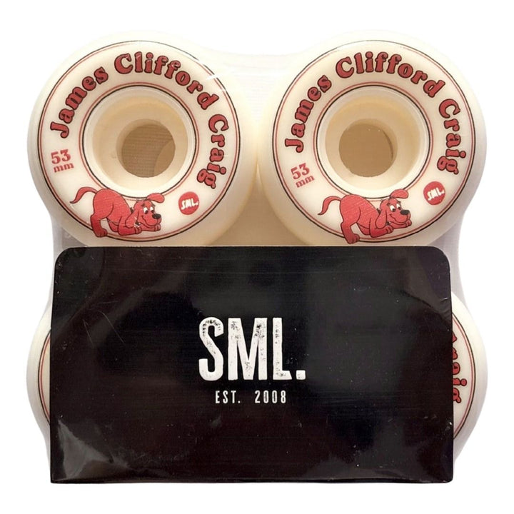 SML “Dog” 53mm 99a Conical Shape James Clifford Craig Model AG Formula Skateboard Wheels — product image 1 of 3