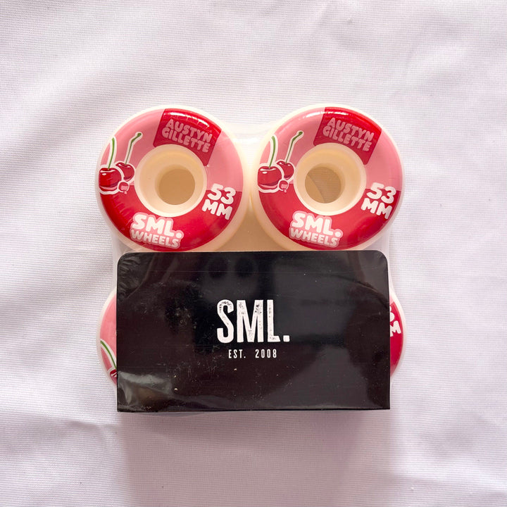SML “Jolly Rancher’s” 53mm 99a Conical Shape Austyn Gillette Model AG Formula Skateboard Wheels