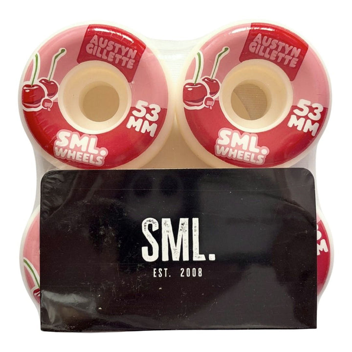 SML “Jolly Rancher’s” 53mm 99a Conical Shape Austyn Gillette Model AG Formula Skateboard Wheels — product image 1 of 3