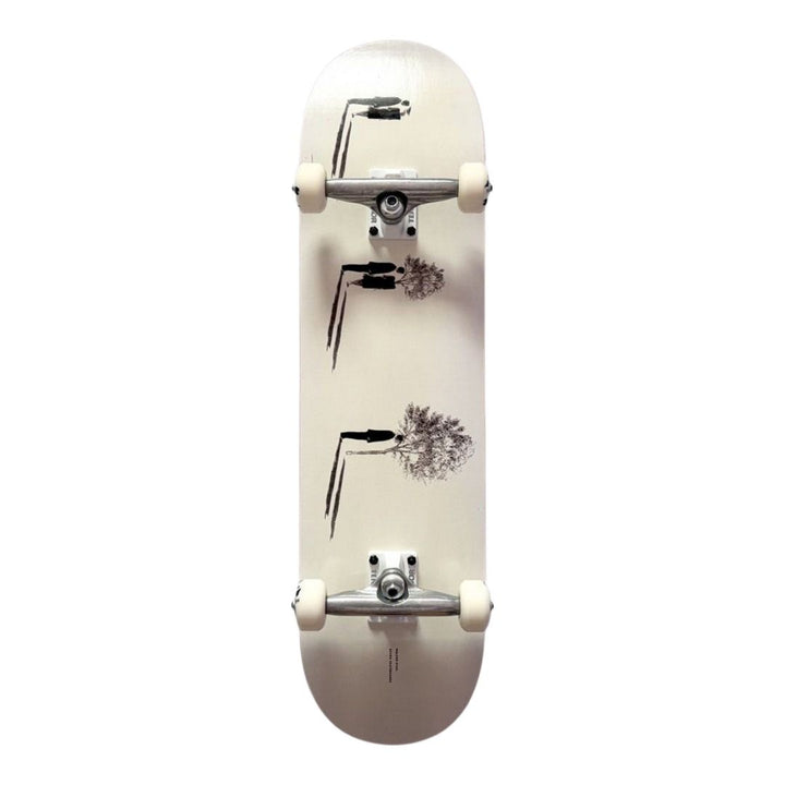 Sovrn “Garden” 8.25” x 31.6” Walker Ryan Model Custom Skateboard Complete — underside graphic view