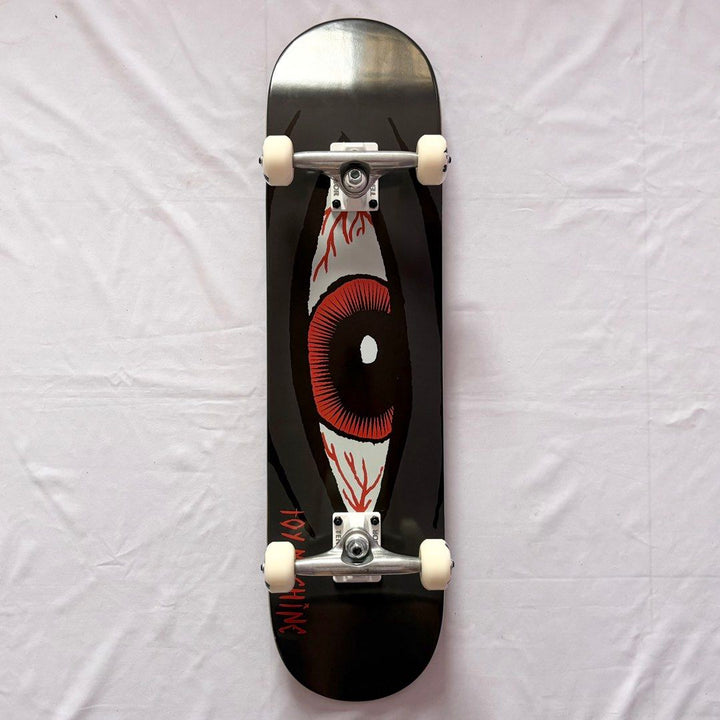 Toy Machine “Bloodshot” 8.0” x 31.6” Custom Skateboard Complete