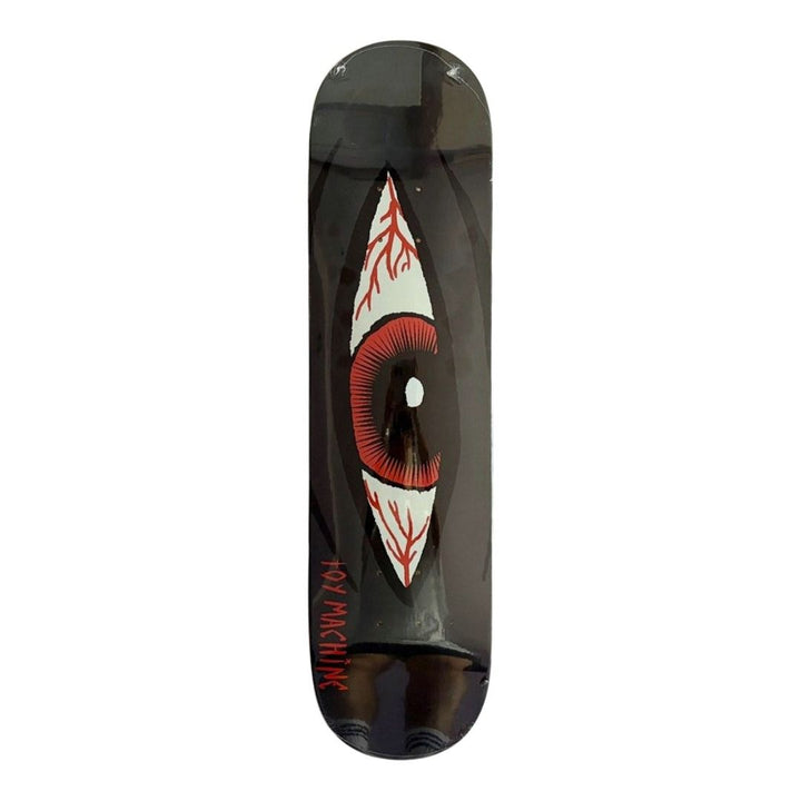 Toy Machine “Bloodshot Eyes” 8.0” x 31.66” Skateboard Deck — underside graphic view