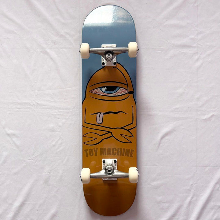Toy Machine “Bored” 8.0” x 31.6” Custom Skateboard Complete
