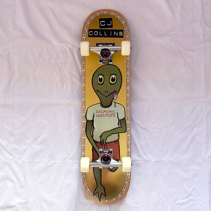 Toy Machine “Insecurity” 7.75” x 31.37” CJ Collin Pro Model Custom Skateboard Complete