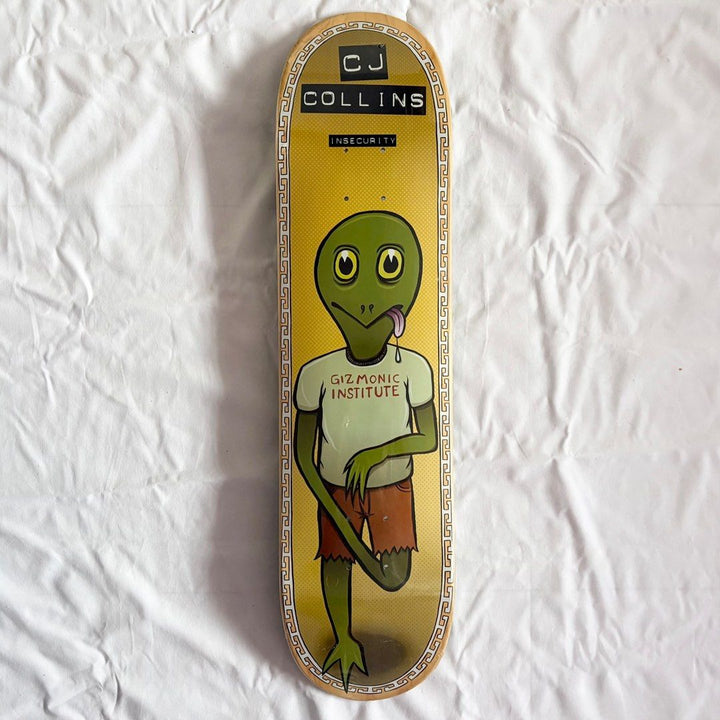 Toy Machine “Insecurity” 7.75” x 31.37” CJ Collins Pro Model Skateboard Deck