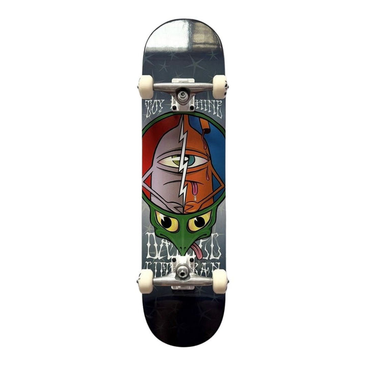 Toy Machine “Lightning” 8.0” x 31.6” Custom Skateboard Complete — underside graphic view