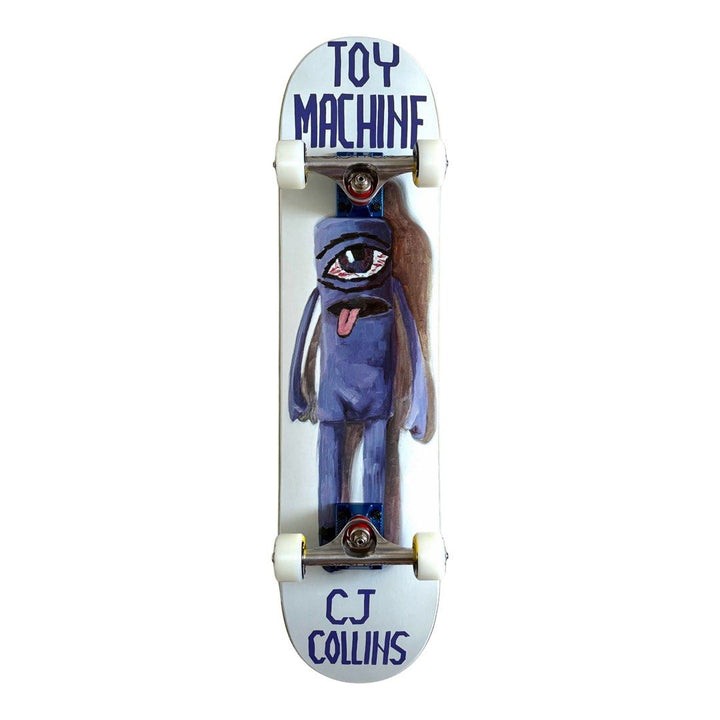 Toy Machine “Purple Doll” 7.5″ / 8.0″ CJ Collins Pro Model Custom Skateboard Complete