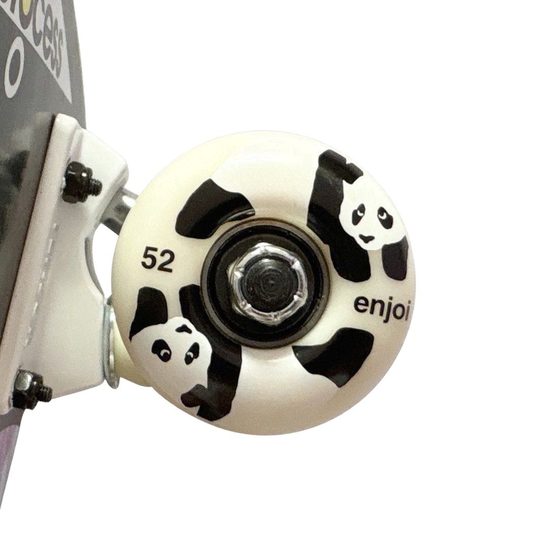 Alien Workshop “Dot Process” 8.0” x 32” Custom Skateboard Complete — wheel close-up