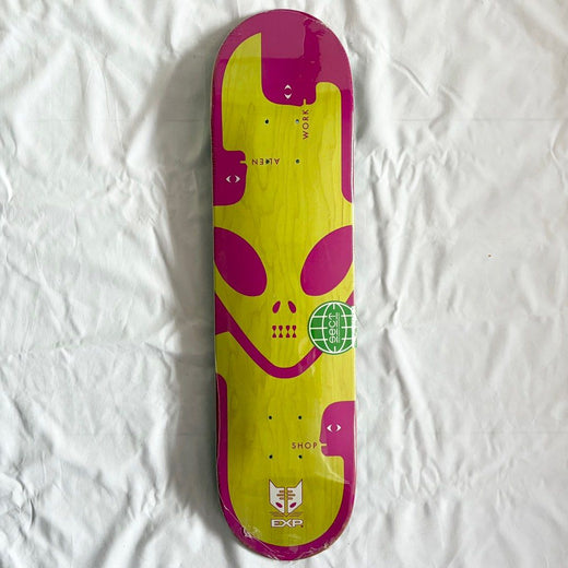 Alien Workshop “Pink” 7.75” x 31” EXP Model Skateboard Deck - No Grip
