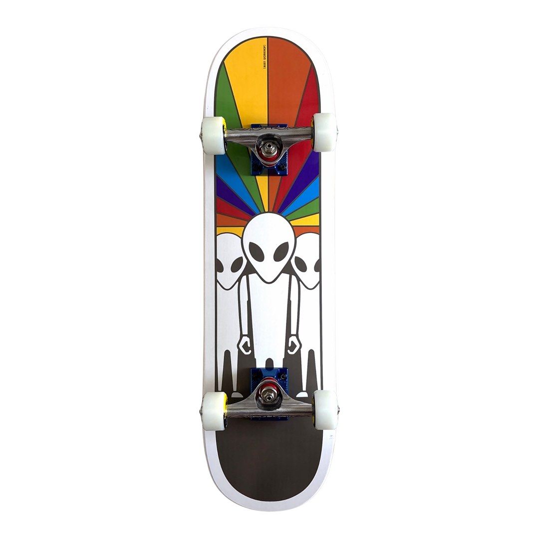 Alien Workshop “Trio” 7.75″ x 29.675″ Custom Skateboard Complete