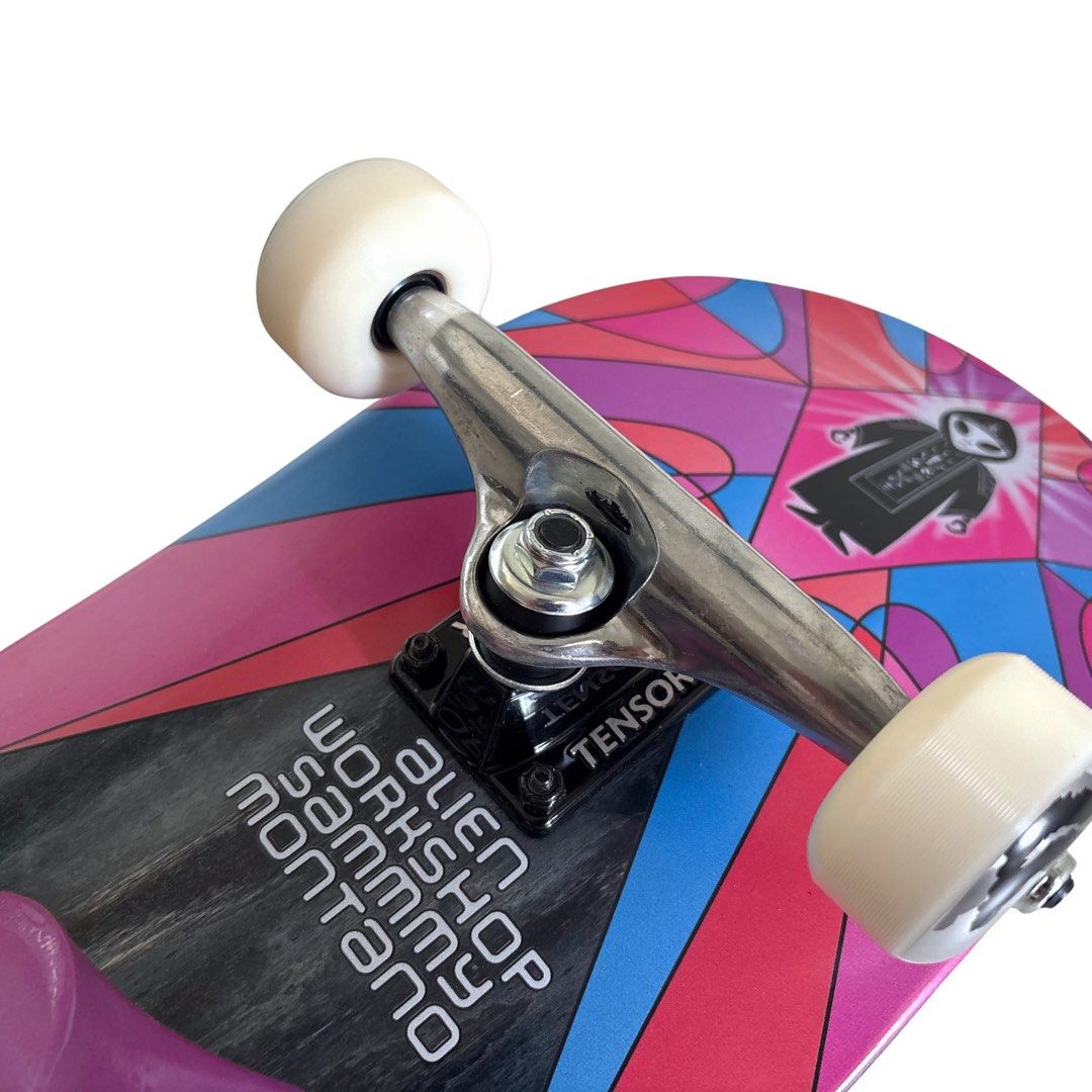 Alien Workshop “Waxed” 8.0″ x 31.5″ Sammy Montano Pro Model Custom Skateboard Complete