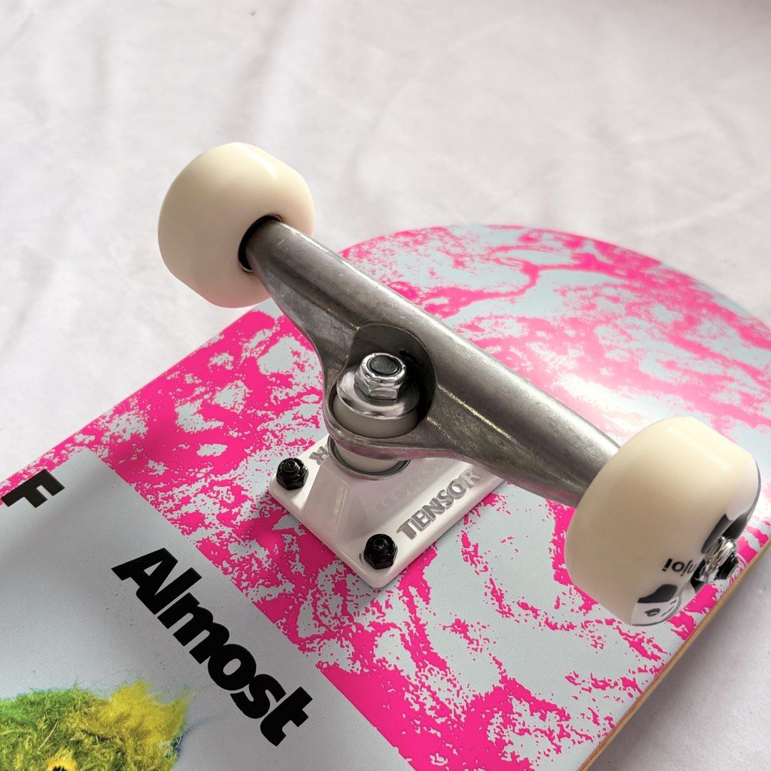 Almost “Stuffed” 8.125” x 31.7” Yuri Facchini Model Custom Skateboard Complete