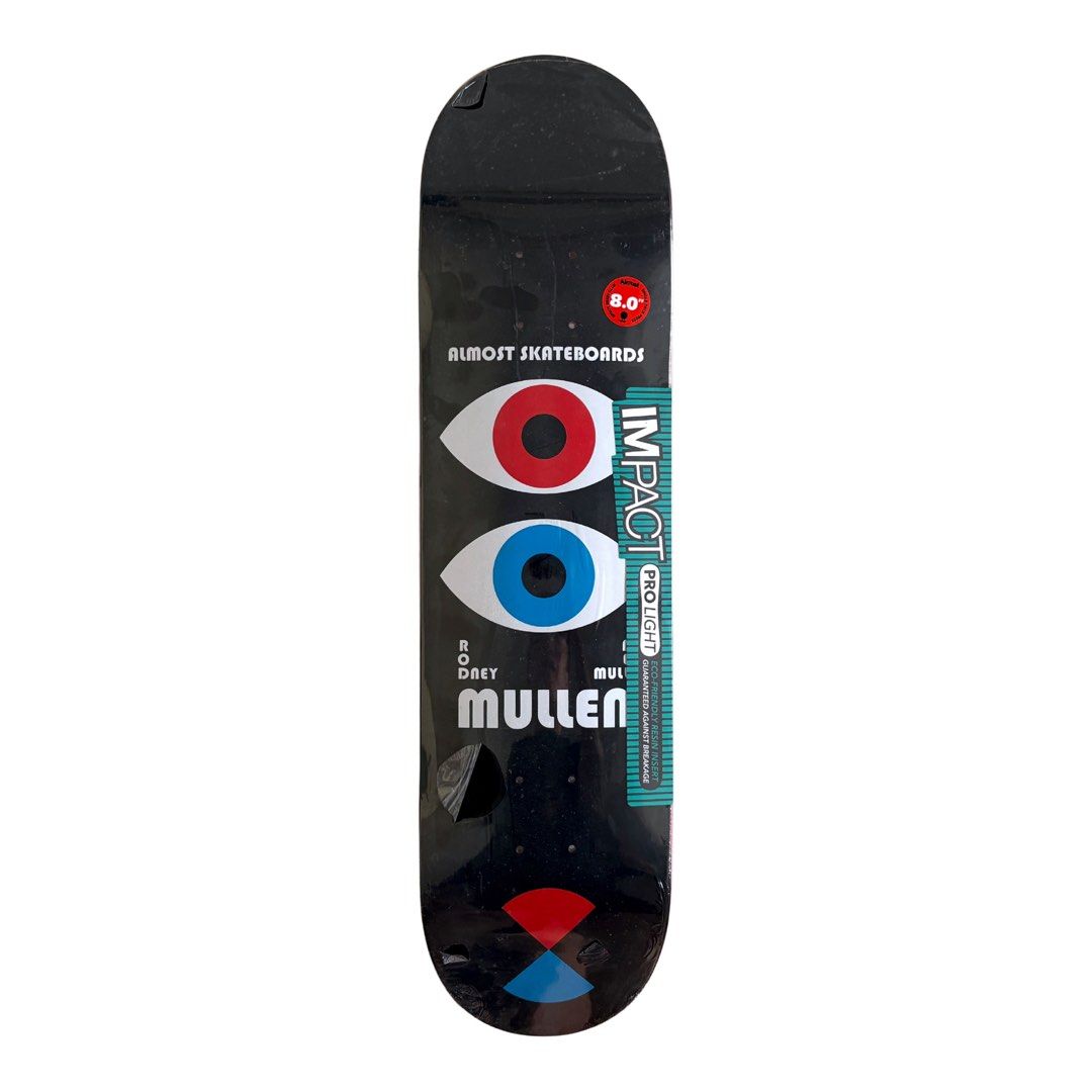 Almost x Impact Pro Light “Bauhaus” 8.0″ x 31.6″ Rodney Mullen Pro Model Skateboard Deck