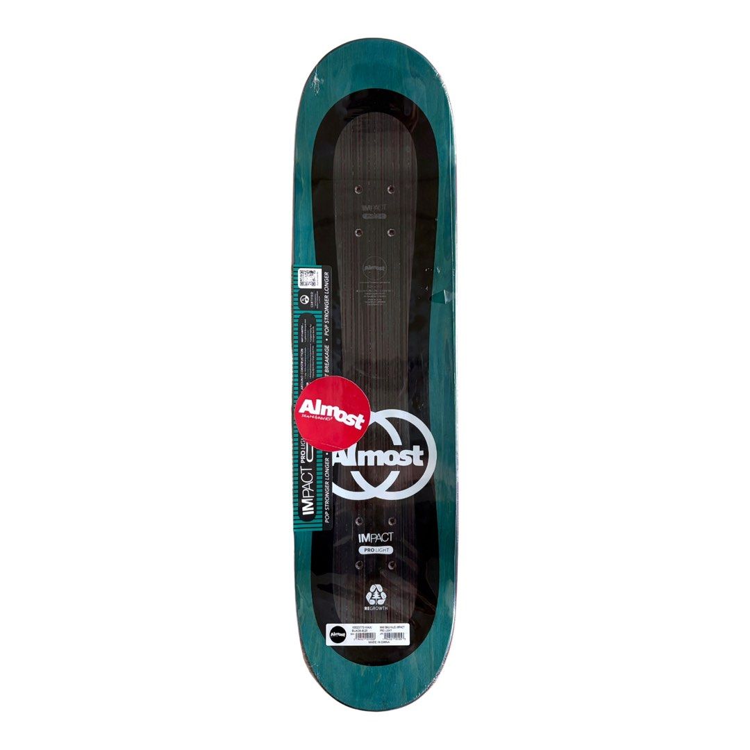 Almost x Impact Pro Light “Minimalist” 8.25″ x 31.7″ Max Geronzi Pro Model Skateboard Deck