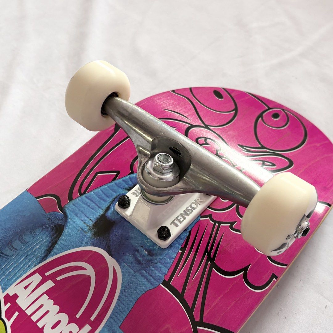 Almost x Ren and Stimpy “Temple” 8.0” x 31.7” Yuri Facchini Model Skateboard Complete
