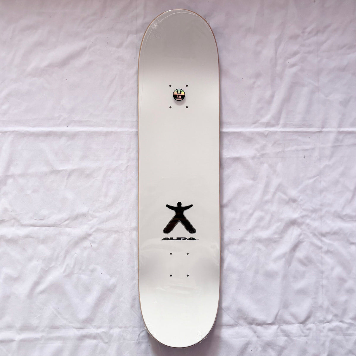 Aura “Navy Figure” 8.0” x 31.5” Skateboard Deck
