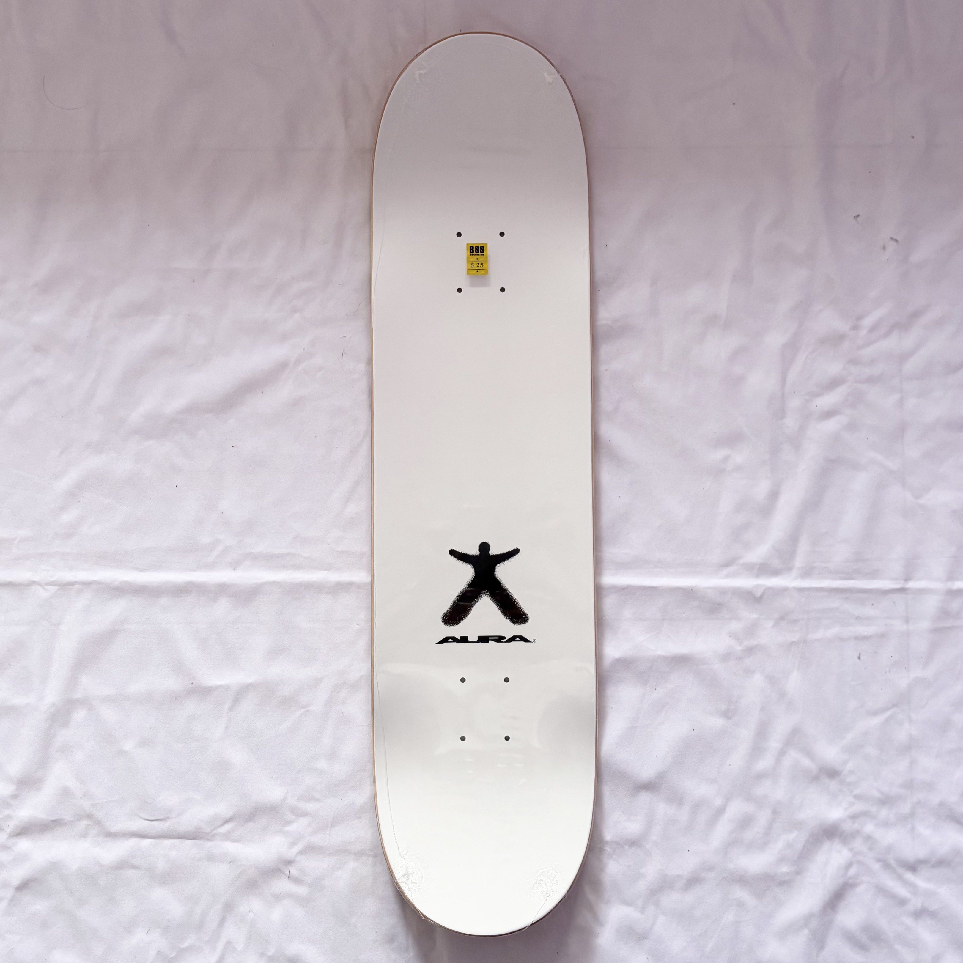 Aura “Yellow Figure” 8.25” x 32” Skateboard Deck