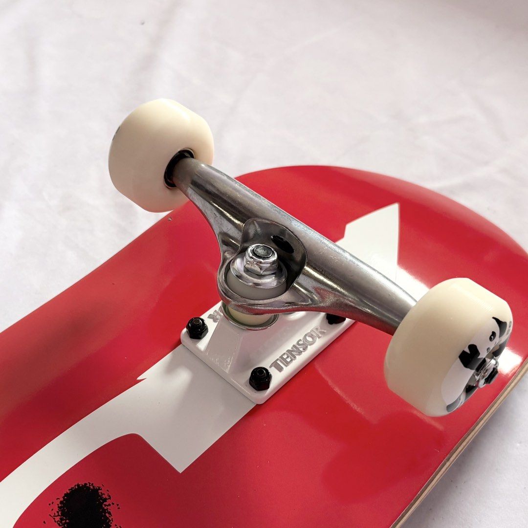 Aura “Red Man” 8.0” x 31.5” Custom Skateboard Complete
