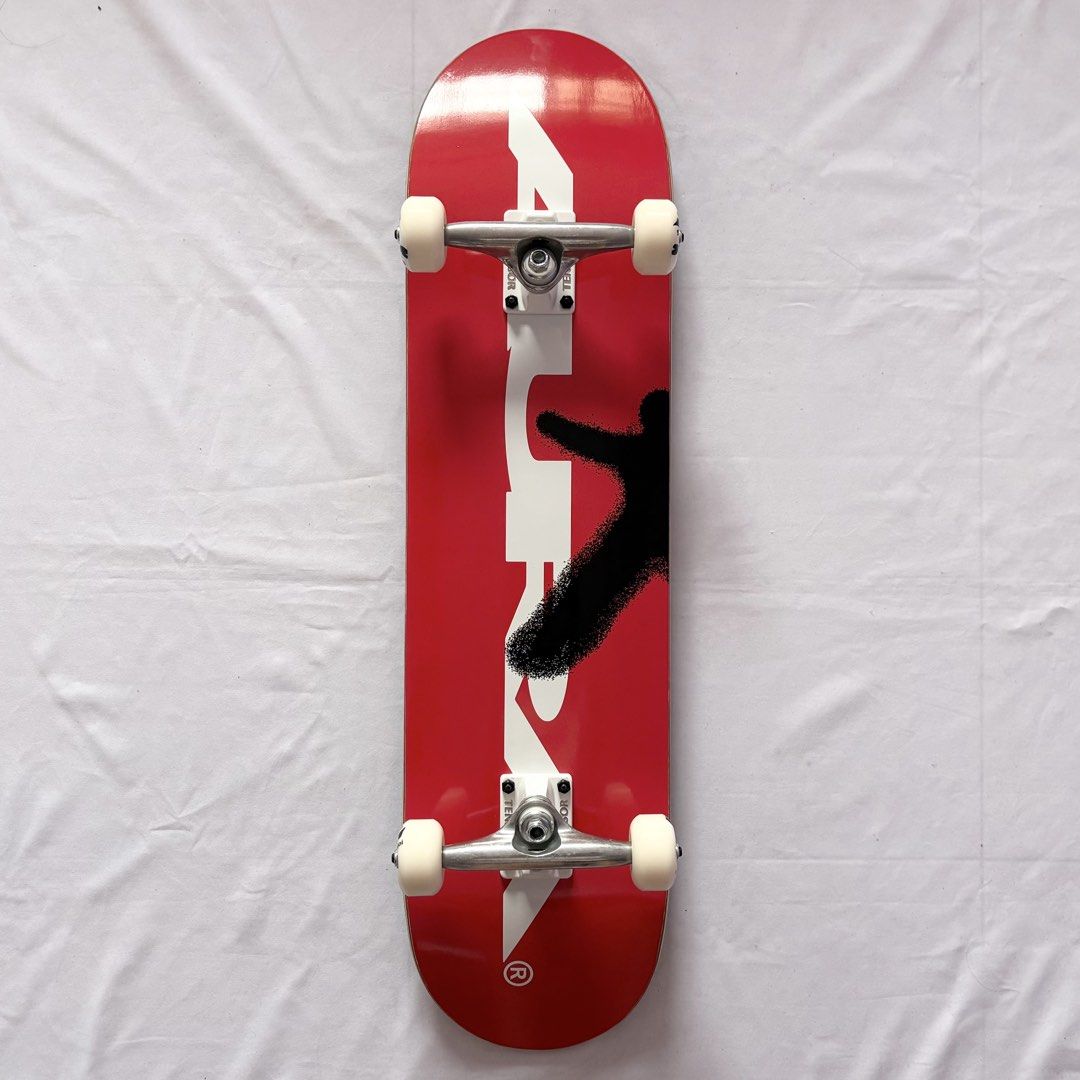 Aura “Red Man” 8.0” x 31.5” Custom Skateboard Complete