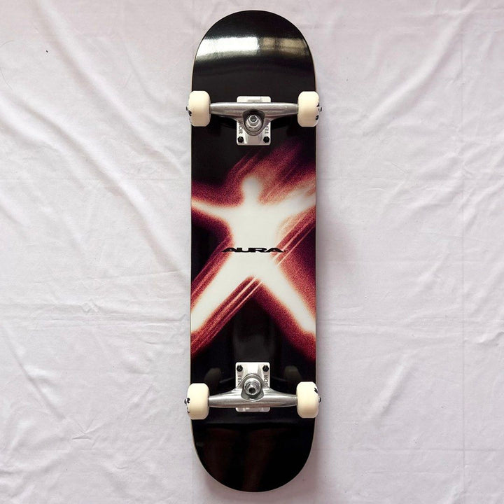 Aura “X-Men Black” 8.0” x 31.5” Custom Skateboard Complete