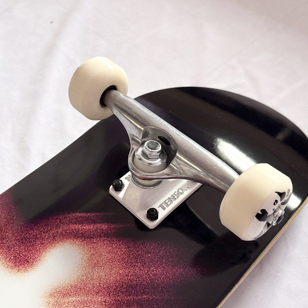 Aura “X-Men Black” 8.0” x 31.5” Custom Skateboard Complete