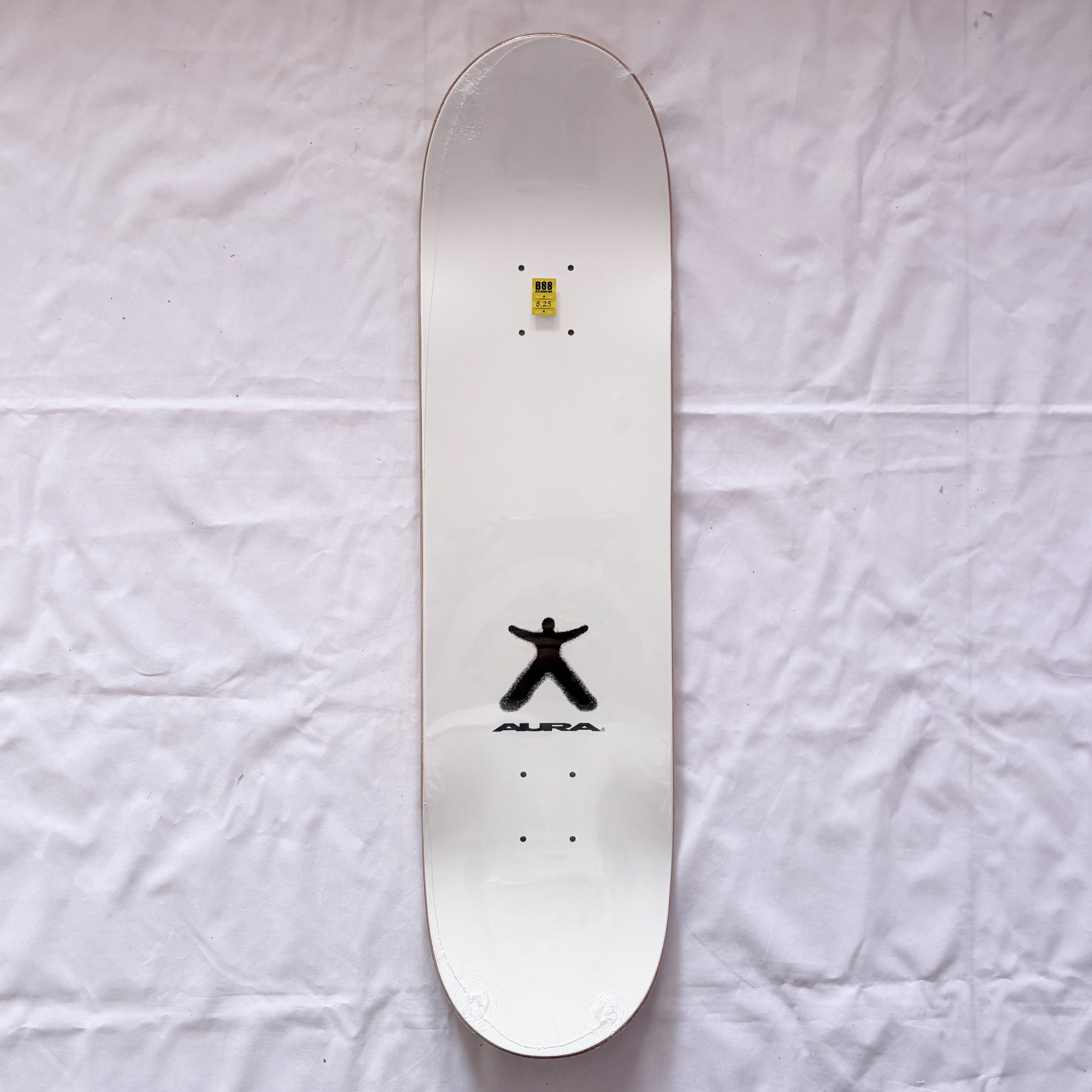 Aura “Yellow Wrench” 8.25” x 32” Skateboard Deck