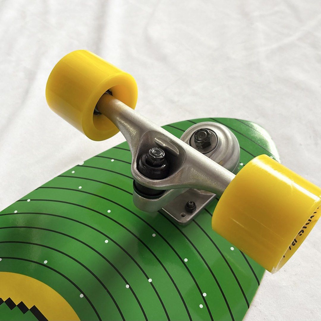 Black Market “Alien” 10” x 31” Surfskate Cruiser Skateboard Complete