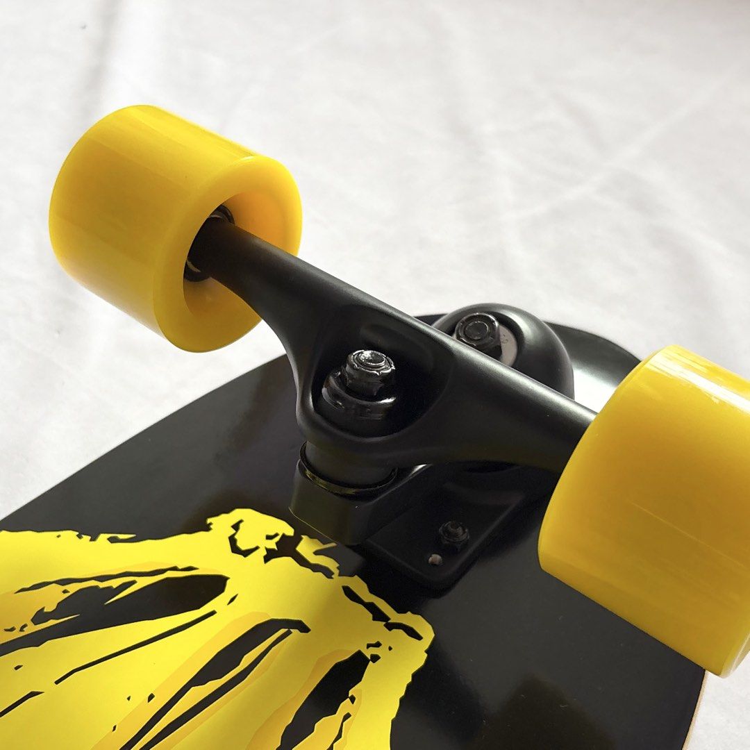 Black Market “Banana” 10” x 32” Surfskate Cruiser Skateboard Complete