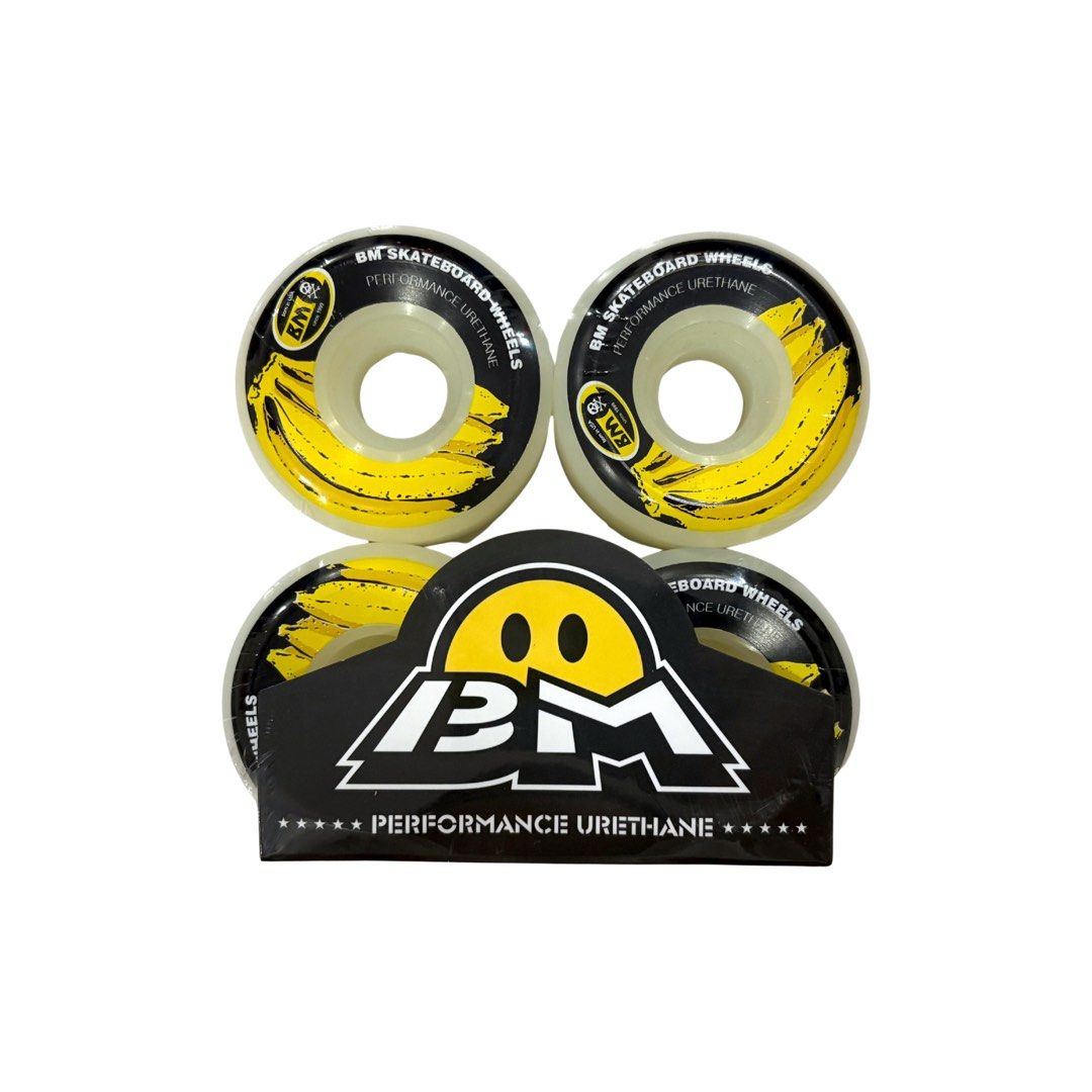 Black Market “Barbed” 52mm 101a Tech Skateboard Wheels