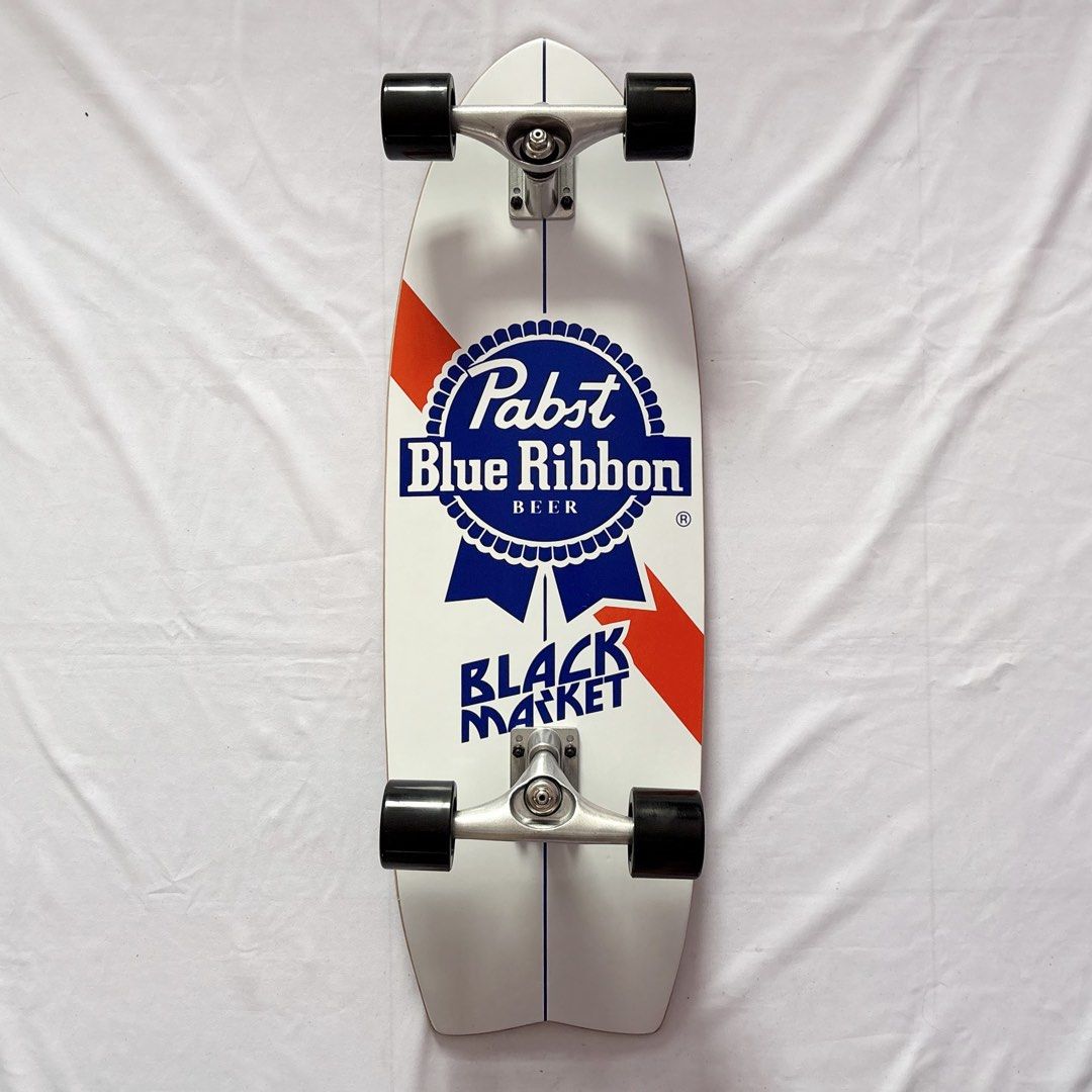 Black Market “Beer” 10.5” x 32” Cruiser Skateboard Complete