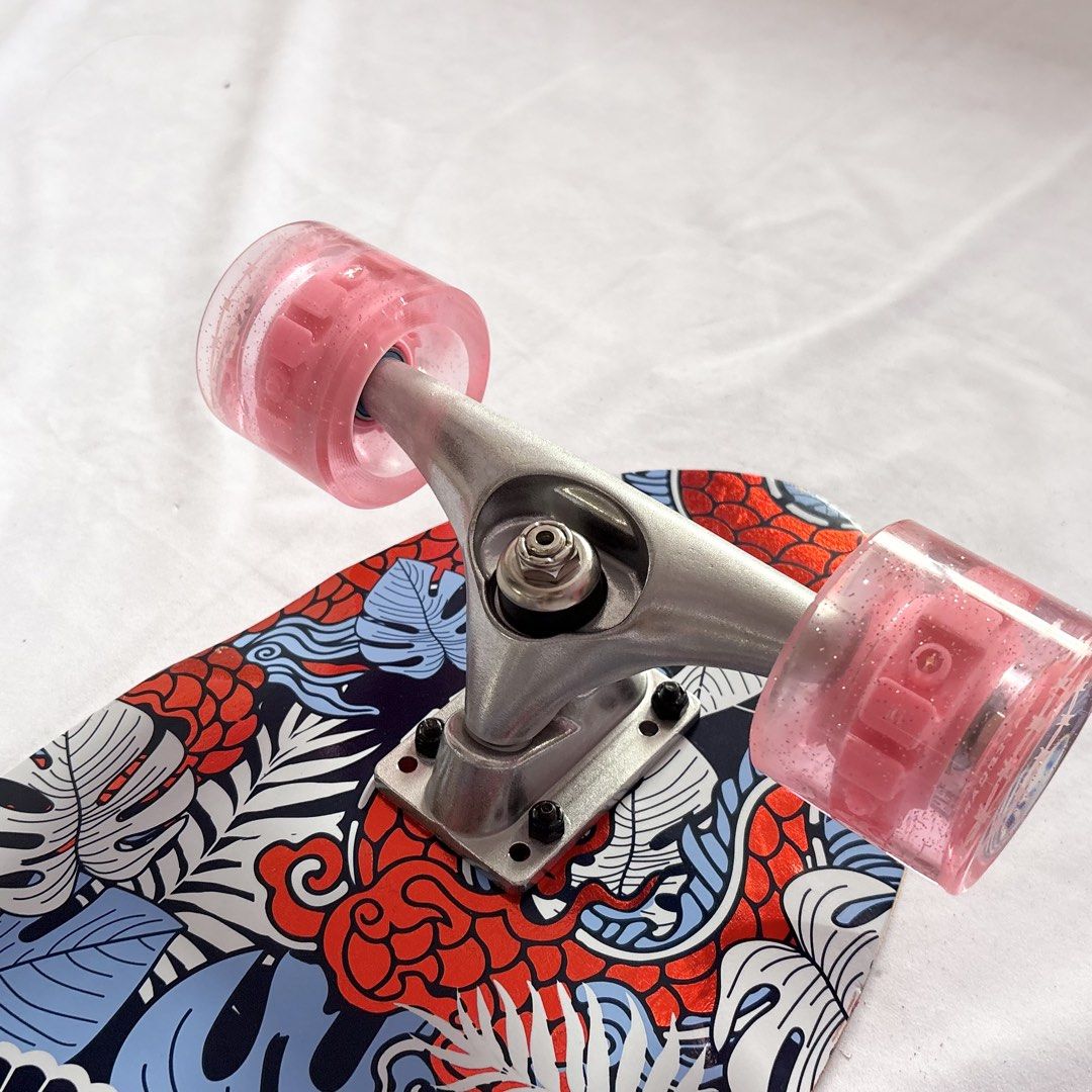Black Market “Dragon” 8.75” x 31” Cruiser Skateboard Complete