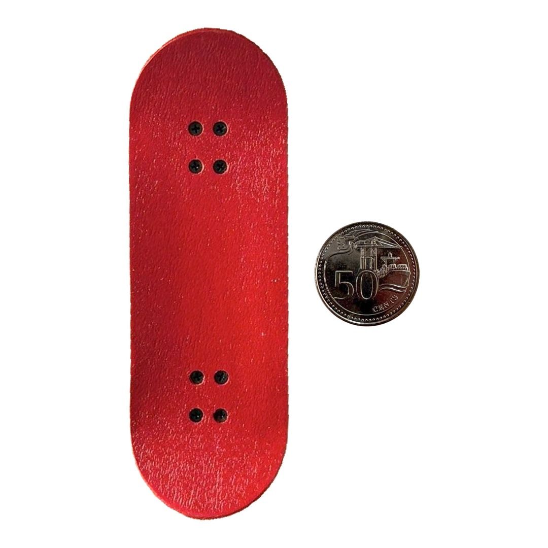 Black Market “Finger” 32mm Fingerboard Complete — grip-tape top view