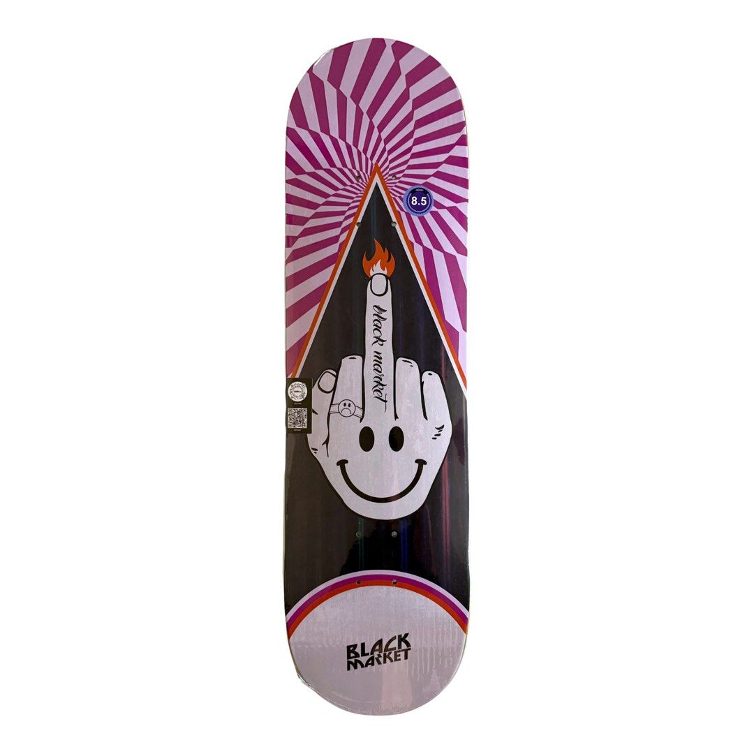 Black Market “Finger” 8.5″ x 32.0″ Skateboard Deck