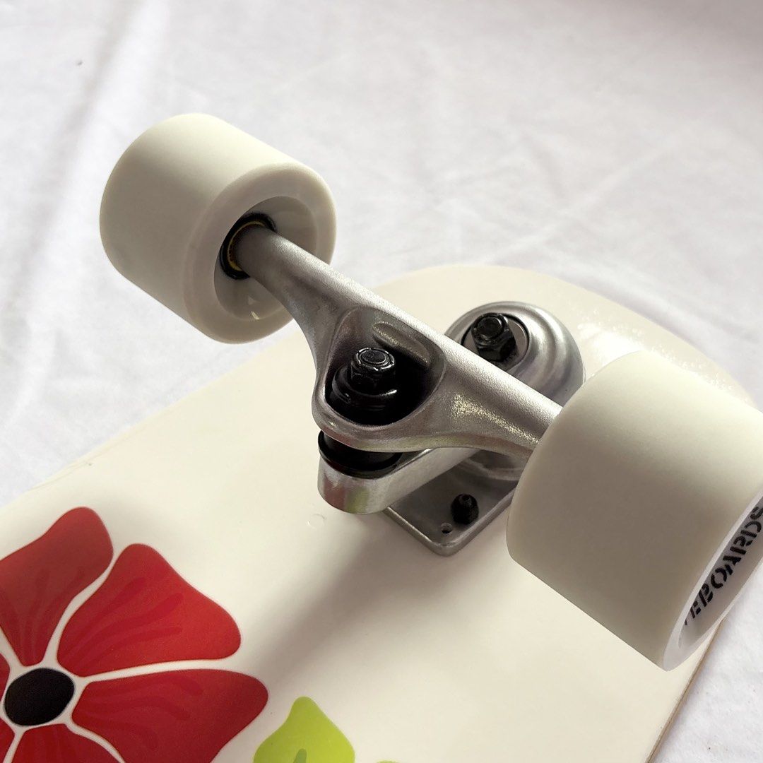 Black Market “Petals” 9.5” x 31” Surfskate Cruiser Skateboard Complete
