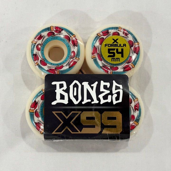 Bones “Deep Dish” 54mm 99a V6 Widecut X-Formula Skateboard Wheels