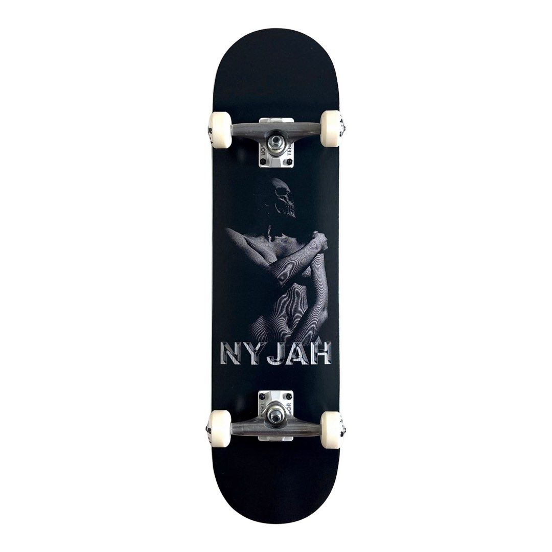 Disorder “Darkness” 8.0″ x 31.875″ Custom Skateboard Complete